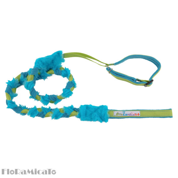 FLUFFY LEASH + COLLAR